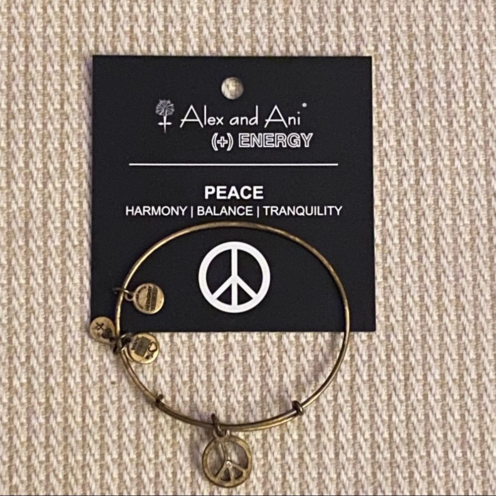 Alex and Ani "Peace" Bracelet